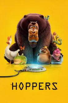 Poster artwork for the animated feature Hoppers